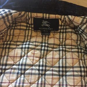 Authentic Burberry baby denim jacket
